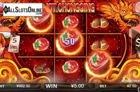 Win screen 2. Hot Chongqing from Iconic Gaming