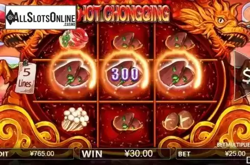 Win screen 3. Hot Chongqing from Iconic Gaming