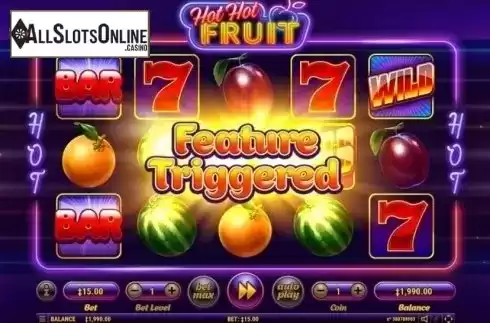 Free Spins Triggered. Hot Hot Fruit from Habanero