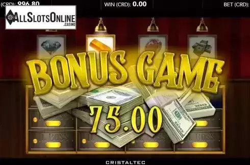 Win Bonus Game screen