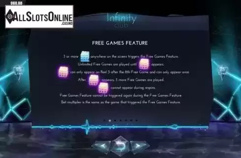 Features 2. Infinity Club from Dream Tech