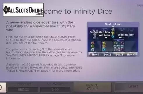 Info. Infinity Dice from Air Dice