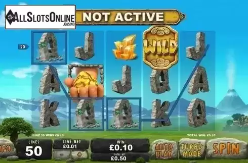 Win Screen. Jackpot Giant from Playtech
