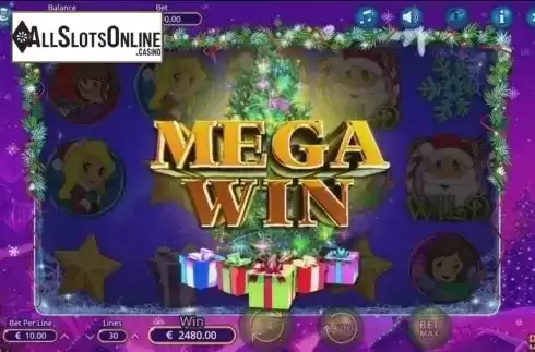 Mega win. Jingle Jingle from Booming Games