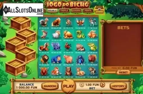 Game Screen 1. Jogo do Bicho (BGAMING) from BGAMING