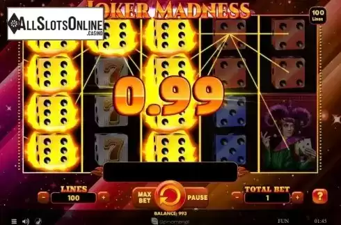 Win Screen 1. Joker Madness from Spinomenal