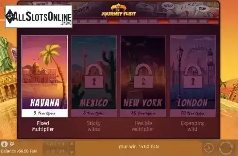 Free Spins 2. Journey Flirt from BGAMING