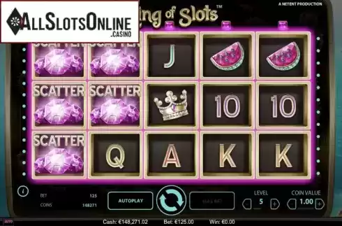 Screen3. King of Slots from NetEnt