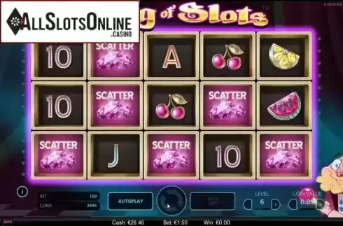 Screen5. King of Slots from NetEnt