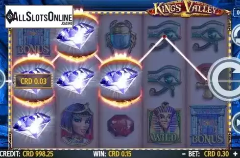 Win Screen 2. Kings Valley from Octavian Gaming