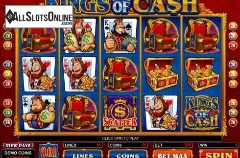 Screen8. Kings of Cash from Microgaming
