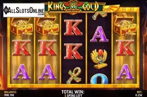 Free Spins 2. Kings of Gold from iSoftBet