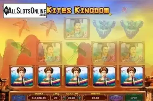 Screen 2. Kites Kingdom from Sigma Gaming