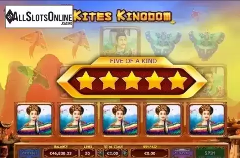 Screen 3. Kites Kingdom from Sigma Gaming