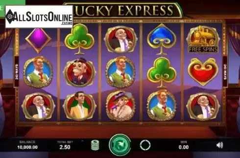 Reel Screen. Lucky Express from Caleta Gaming