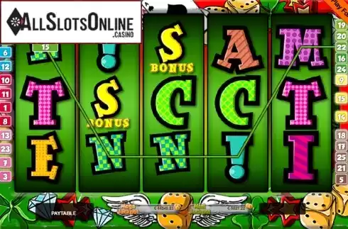 Screen3. Lucky Letters from Portomaso Gaming