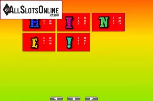 Screen8. Lucky Letters from Portomaso Gaming