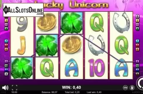Screen4. Lucky Unicorn from Lionline