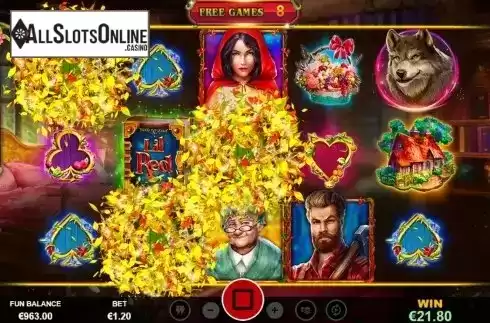 Free Spins GamePlay Screen