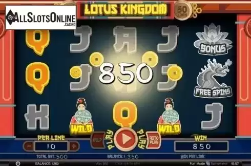 Win. Lotus Kingdom from Spinomenal