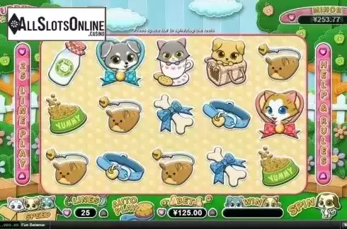 Reel Screen. Purrfect Pets from RTG