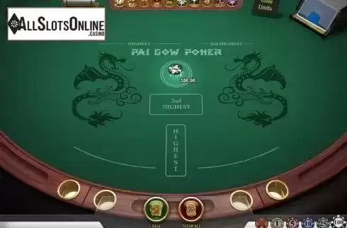 Game Screen 2. Pai Gow Poker (Play'n Go) from Play'n Go