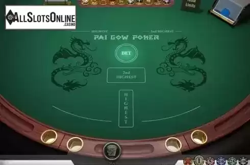 Game Screen 1. Pai Gow Poker (Play'n Go) from Play'n Go