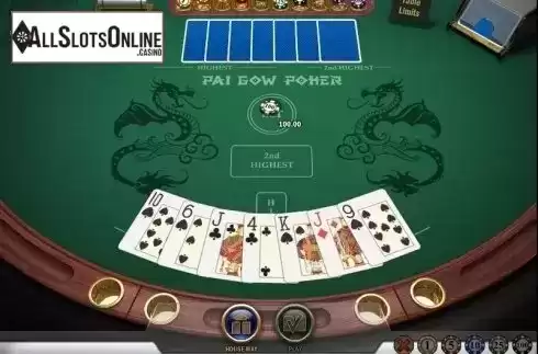 Game Screen 3. Pai Gow Poker (Play'n Go) from Play'n Go