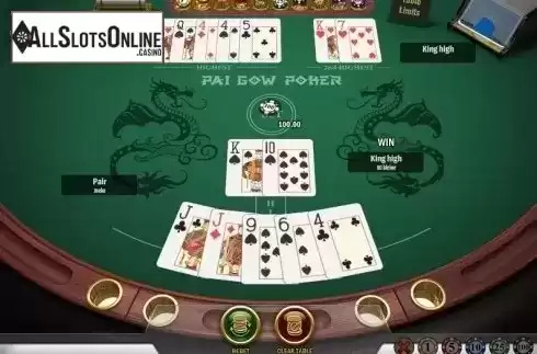Win Screen. Pai Gow Poker (Play'n Go) from Play'n Go