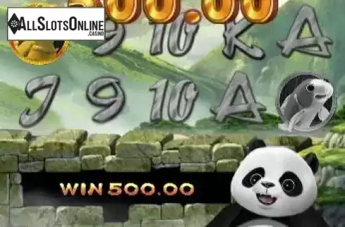 Win Screen. Panda Pursuit from Radi8