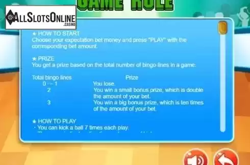 Info 1. Penalty Bingo from MGA