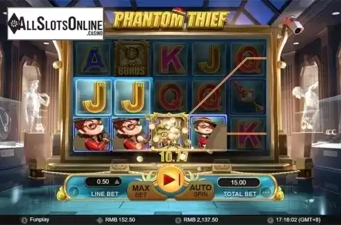 Win screen. Phantom Thief from GamePlay