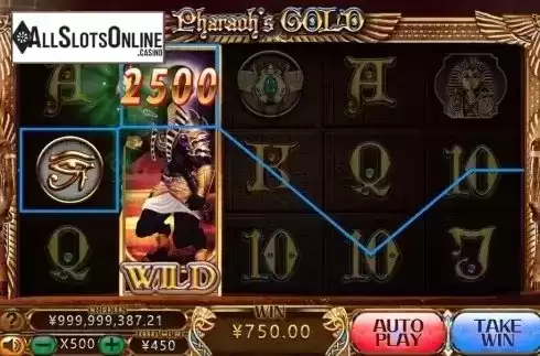 Win Screen. Pharaohs Gold (CQ9 Gaming) from CQ9Gaming