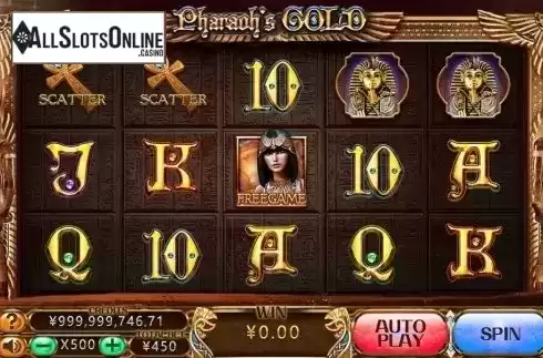 Reel Screen. Pharaohs Gold (CQ9 Gaming) from CQ9Gaming