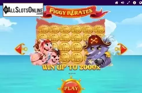 Intro screen. Piggy Pirates from Red Tiger