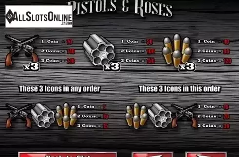 Screen3. Pistols & Roses from Rival Gaming