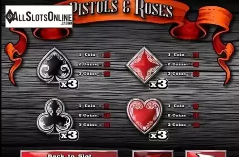 Screen2. Pistols & Roses from Rival Gaming