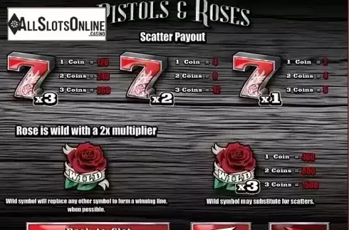 Screen4. Pistols & Roses from Rival Gaming