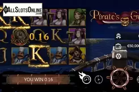Win screen 3. Pirate's Gold (Manna Play) from Manna Play