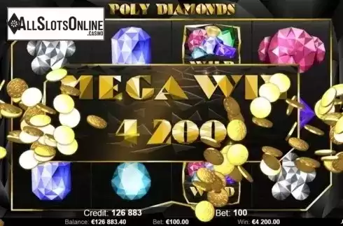 Mega Win. Poly Diamonds from KAJOT