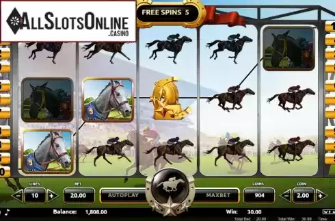 Win Screen 2. Racing Fever from We Are Casino