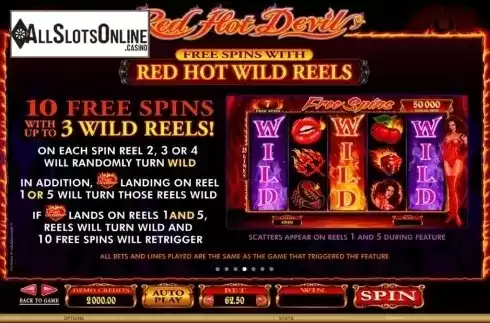 Screen5. Red Hot Devil from Microgaming