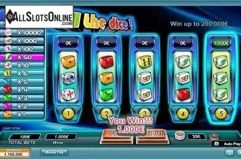 Win Screen. Roll the Dice (Evoplay Entertainment) from Evoplay Entertainment