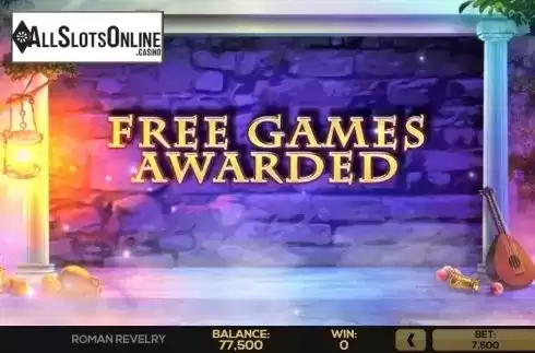 Free Spins 1. Roman Revelry from High 5 Games