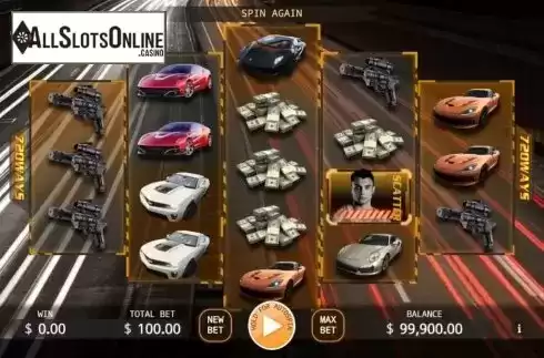 Reel Screen. Street Racing from KA Gaming