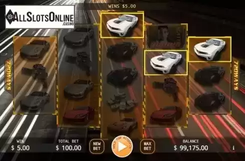 Win Screen 3. Street Racing from KA Gaming