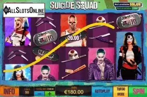 Win Screen. Suicide Squad from Ash Gaming
