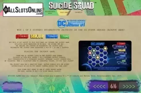 Jackpot. Suicide Squad from Ash Gaming