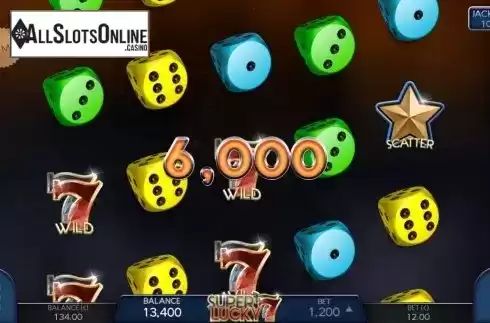 Win Screen 2. Super Lucky 7 from Air Dice