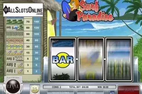 Screen2. Surf Paradise from Rival Gaming